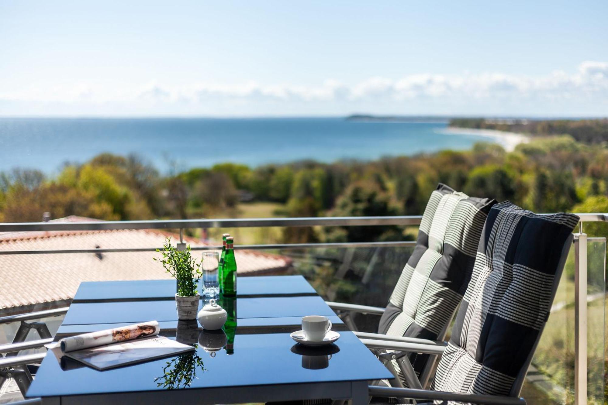 Mit Meerblick Und Balkon, Gratis Nutzung Vom Ahoi Erlebnisbad Und Sauna In Sellin - Meeresblick Fewo 70 Lägenhet Goehren  Exteriör bild